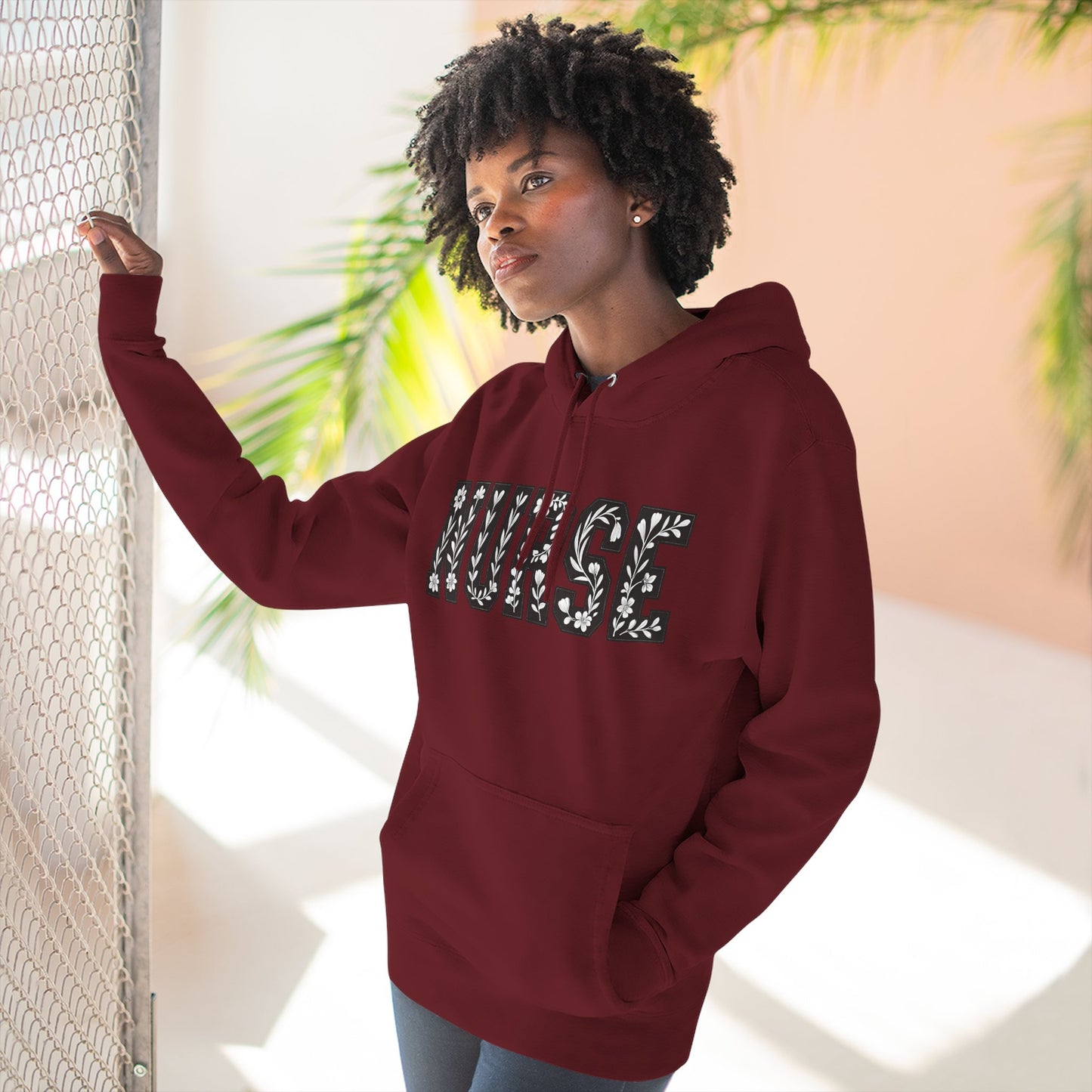 Nurse Fleece Hoodie | Cozy Medical Apparel, Gift for Healthcare Workers, Nurse Appreciation, Medical Humor Hoodie