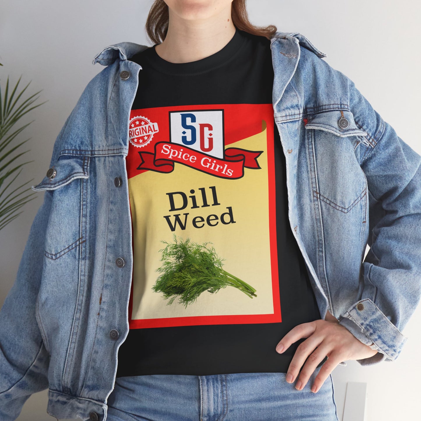 Dill Weed Spice Tee, Funny Unisex T-Shirt, Herb Lover Gift, Kitchen Humor Shirt, Gardening Apparel, Unique Foodie Shirt