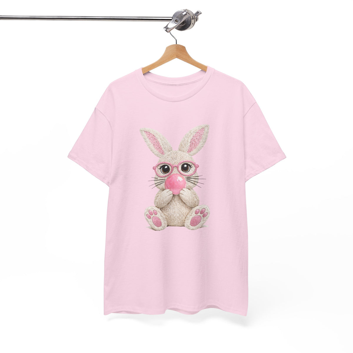 Cute Pink Bunny Tee — Adorable Easter Bunny Graphic T-Shirt