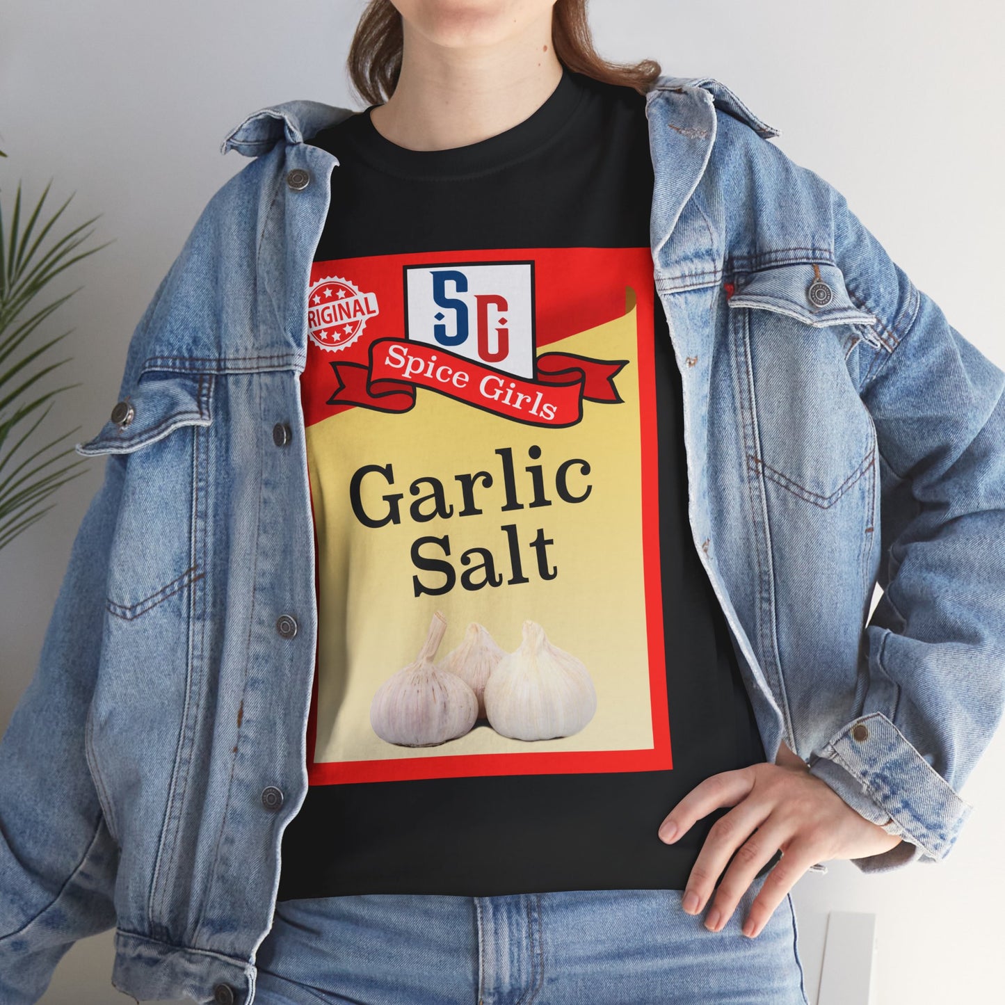 Garlic Salt Unisex T-Shirt, Funny Foodie Tee, Cooking Gift, Kitchen Humor Shirt, Casual Wear, Spice Lovers Apparel