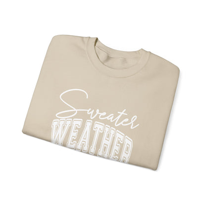 Unisex Heavy Blend™ Crewneck Sweater Weather Sweatshirt
