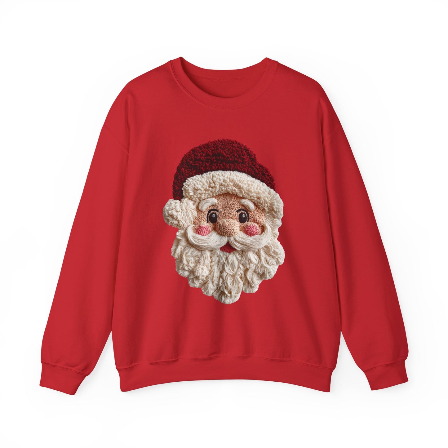 Santa Face Crewneck Sweatshirt