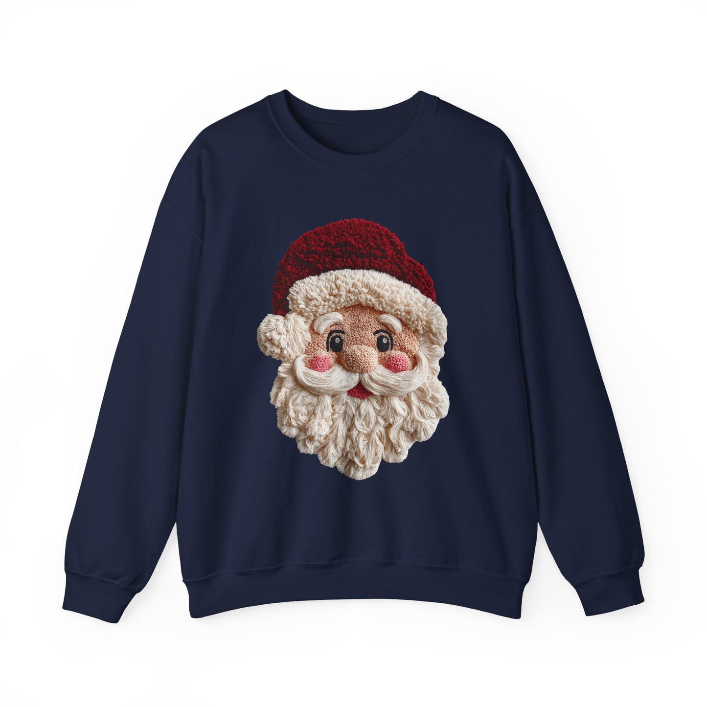 Santa Face Crewneck Sweatshirt