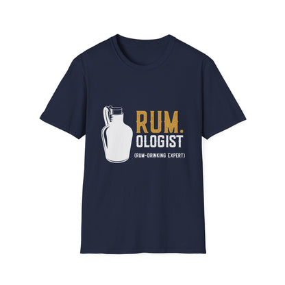 Funny Rumologist T-Shirt, Gifts for Rum Lovers, Unisex Tee, Humor Shirt, Party Apparel, Drinking Expert Shirt