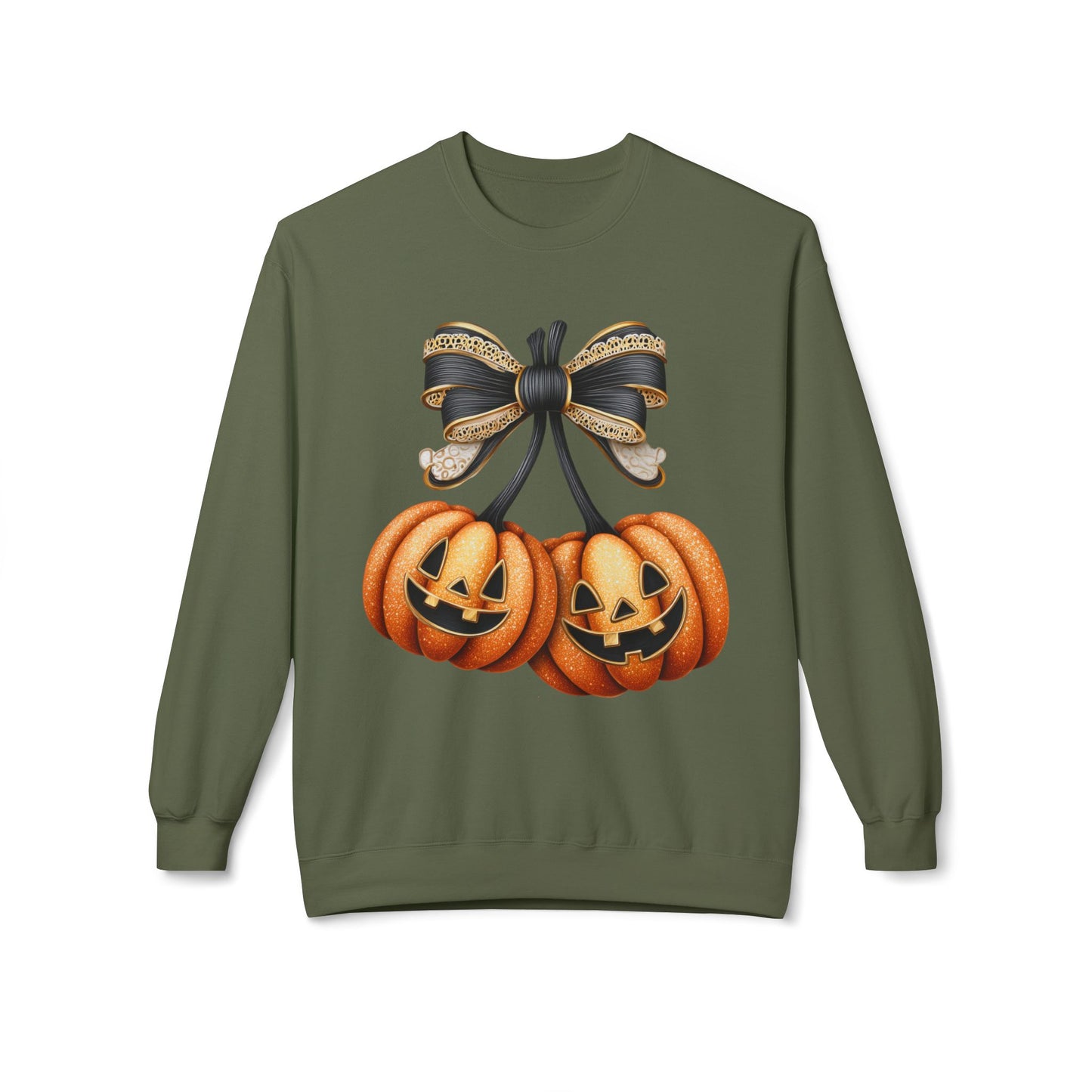 Halloween Pumpkin Sweatshirt, Cozy Fall Apparel, Unisex Crewneck, Spooky Season Gift, Autumn Fashion, Halloween Decorations