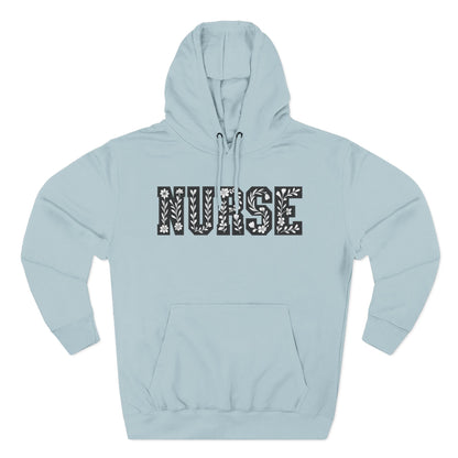 Nurse Fleece Hoodie | Cozy Medical Apparel, Gift for Healthcare Workers, Nurse Appreciation, Medical Humor Hoodie
