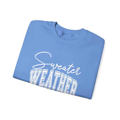 Unisex Heavy Blend™ Crewneck Sweater Weather Sweatshirt