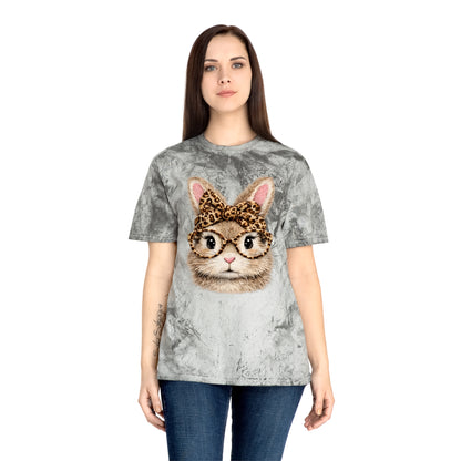 Leopard Bandana Cat T-Shirt — Cute Bunny Graphic Tee