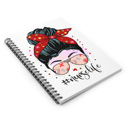 Nurse Life Spiral Notebook - Perfect for Nurses, Medical Students, and Healthcare Workers, Cute Gift for Nurses Day, Journaling, [...]