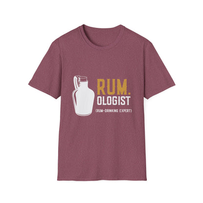 Funny Rumologist T-Shirt, Gifts for Rum Lovers, Unisex Tee, Humor Shirt, Party Apparel, Drinking Expert Shirt