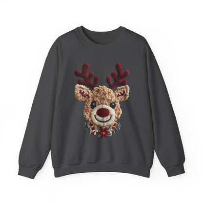 Cozy Reindeer Sweatshirt for the Holidays