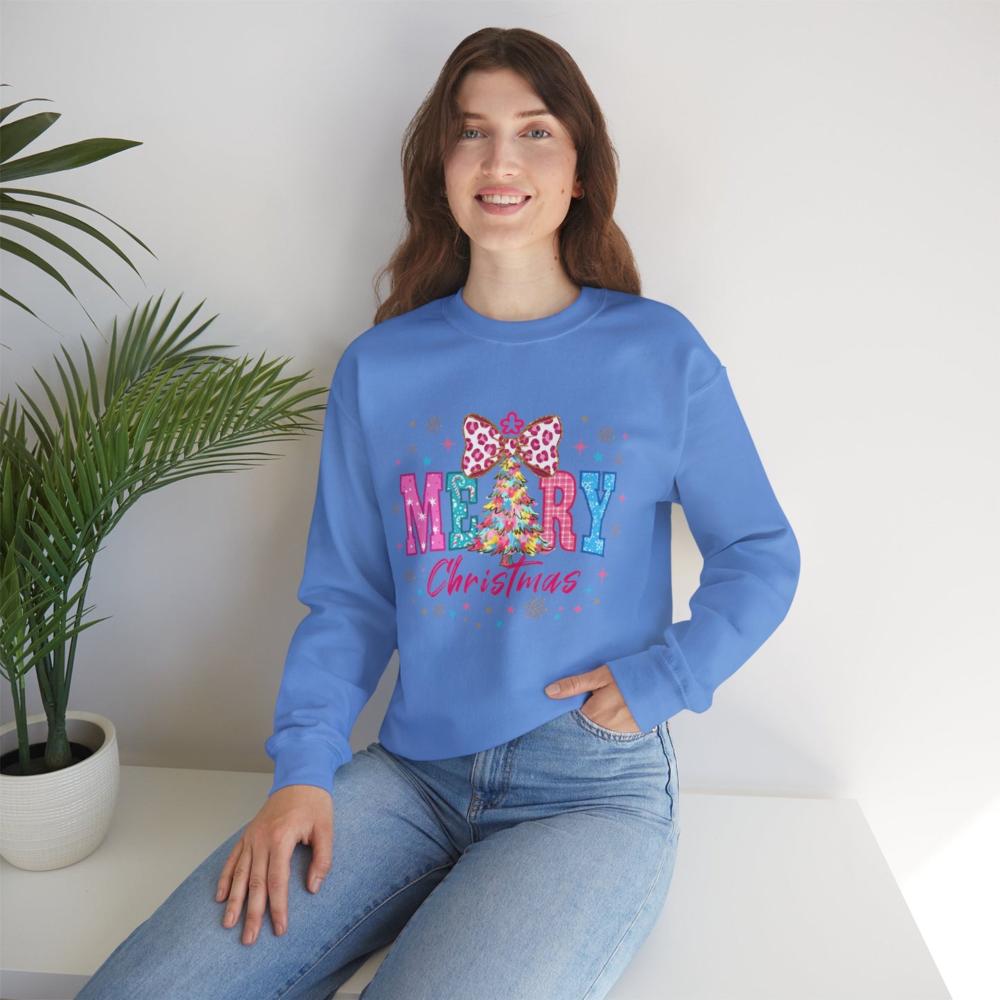 Unisex Heavy Blend™ Crewneck Sweatshirt Merry Christmas