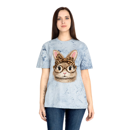 Leopard Bandana Cat T-Shirt — Cute Bunny Graphic Tee