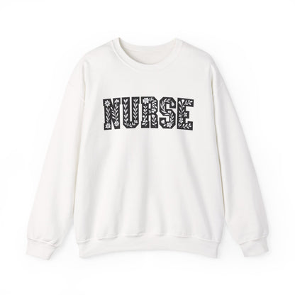 Nurse Crewneck Sweatshirt, Cozy Gift for Healthcare Workers, Ideal for Nursing Students, Medical Professionals, Appreciation Gift