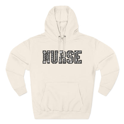 Nurse Fleece Hoodie | Cozy Medical Apparel, Gift for Healthcare Workers, Nurse Appreciation, Medical Humor Hoodie
