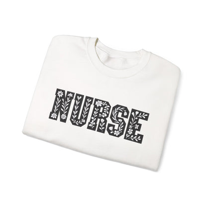 Nurse Crewneck Sweatshirt, Cozy Gift for Healthcare Workers, Ideal for Nursing Students, Medical Professionals, Appreciation Gift