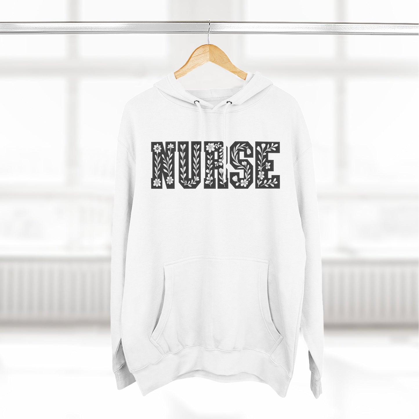 Nurse Fleece Hoodie | Cozy Medical Apparel, Gift for Healthcare Workers, Nurse Appreciation, Medical Humor Hoodie