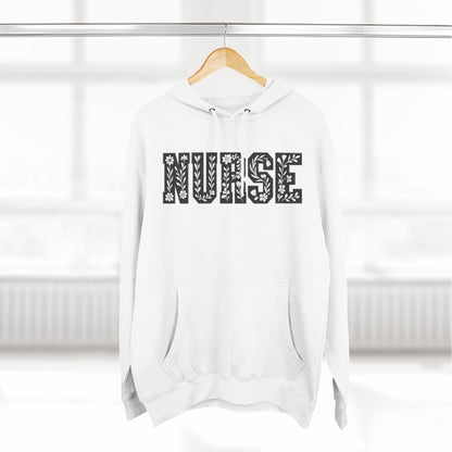 Nurse Fleece Hoodie | Cozy Medical Apparel, Gift for Healthcare Workers, Nurse Appreciation, Medical Humor Hoodie