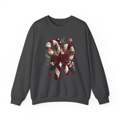 Candy Cane Christmas Sweatshirt