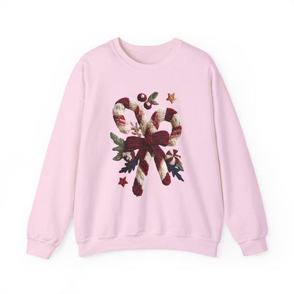 Candy Cane Christmas Sweatshirt