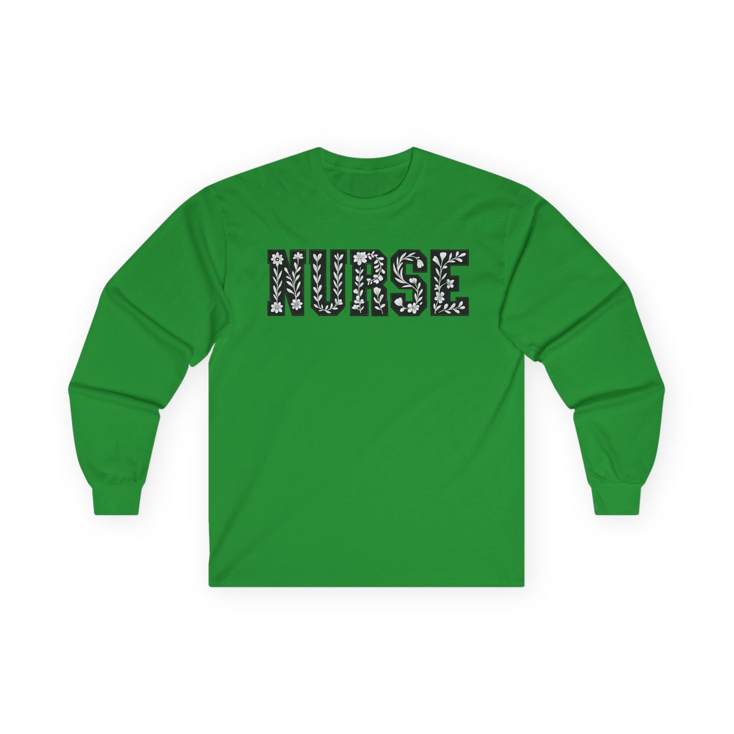 Nurse Long Sleeve Tee - Gift for Healthcare Workers, Medical Apparel, Nurse Appreciation, Everyday Wear, Unisex Cotton Shirt