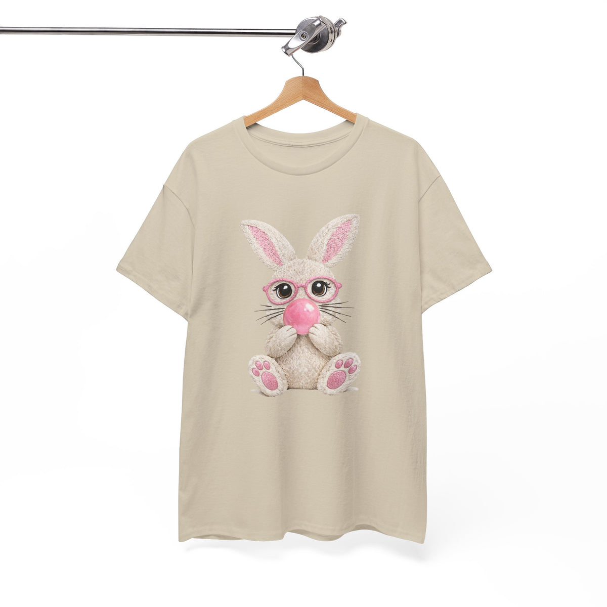 Cute Pink Bunny Tee — Adorable Easter Bunny Graphic T-Shirt