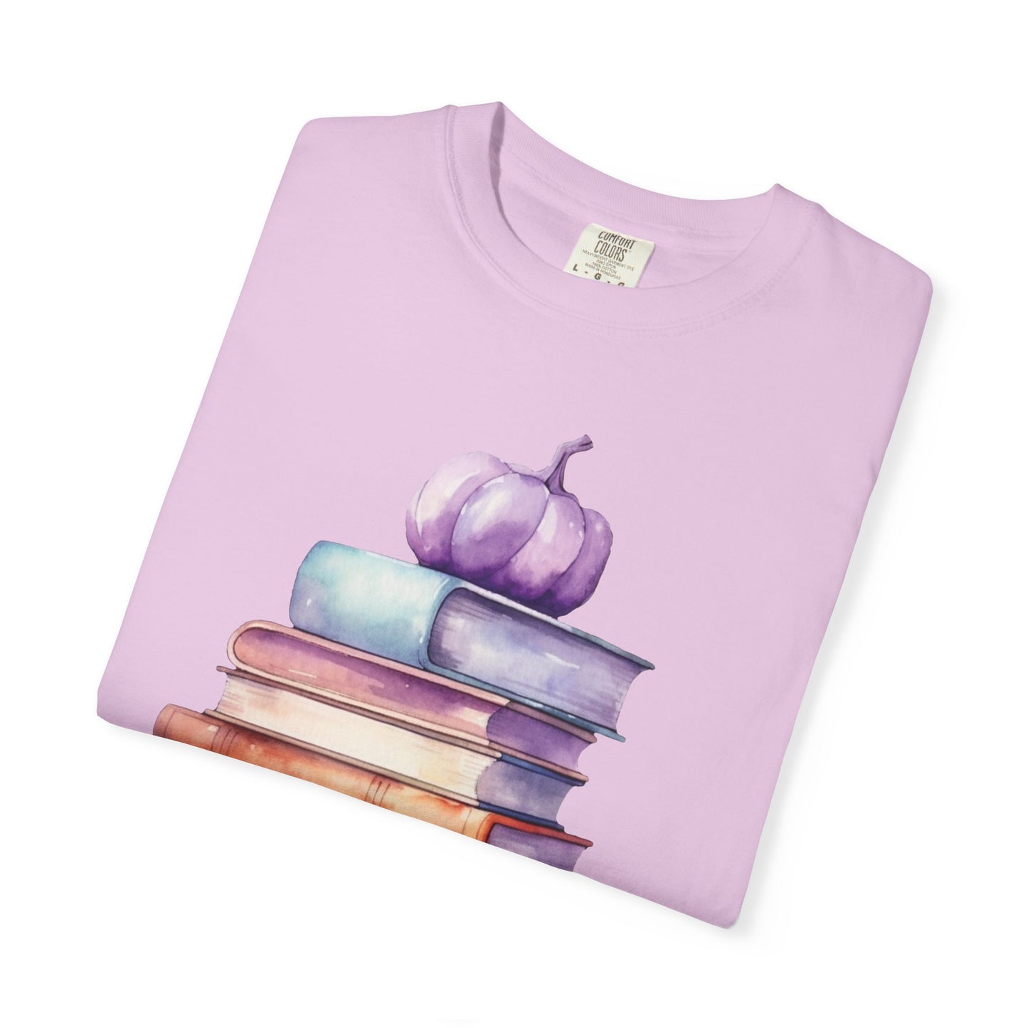 Autumn Books T-shirt, Cozy Fall Tee, Book Lover Gift, Unisex T-shirt, Perfect for Halloween, Thanksgiving, Reading Enthusiasts