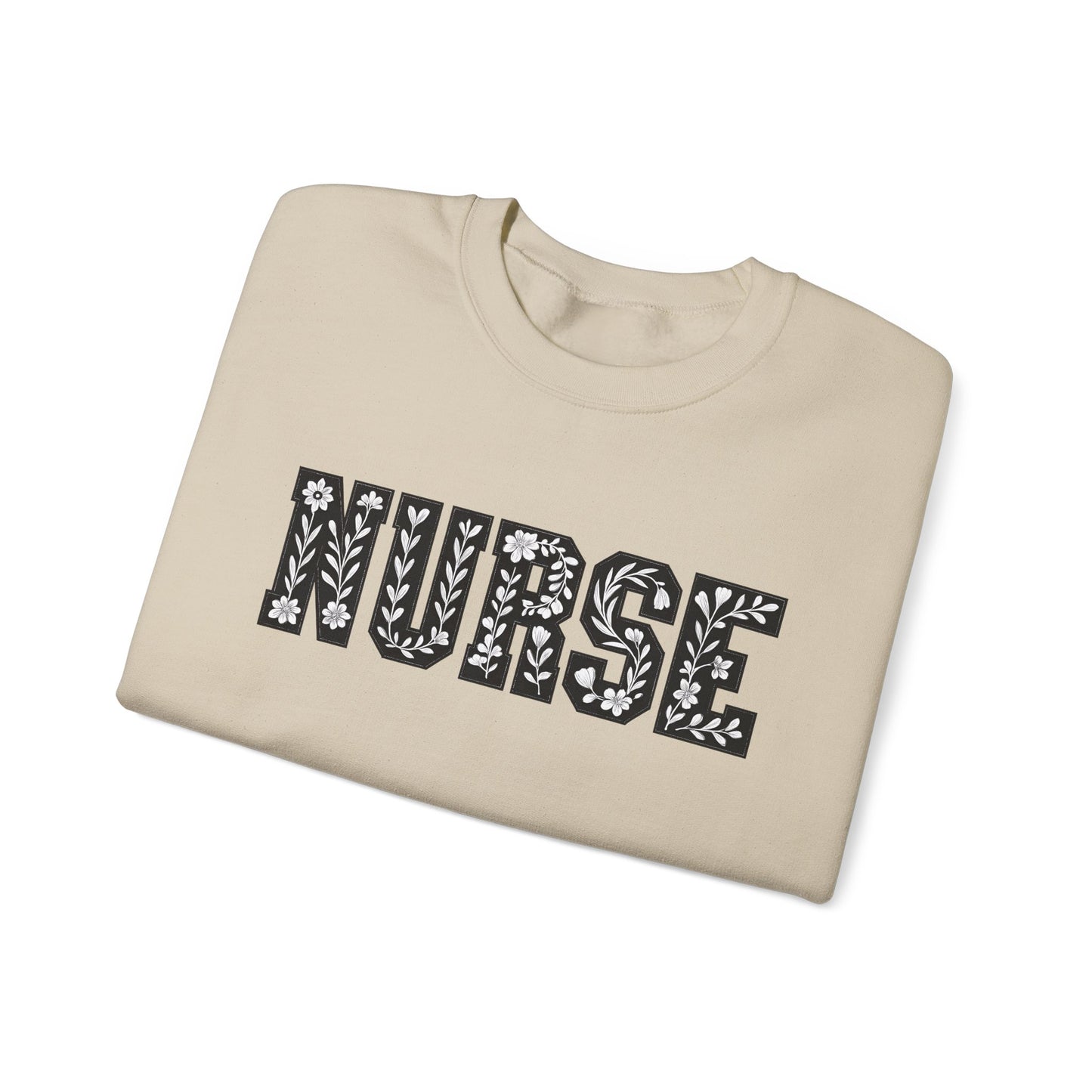Nurse Crewneck Sweatshirt, Cozy Gift for Healthcare Workers, Ideal for Nursing Students, Medical Professionals, Appreciation Gift
