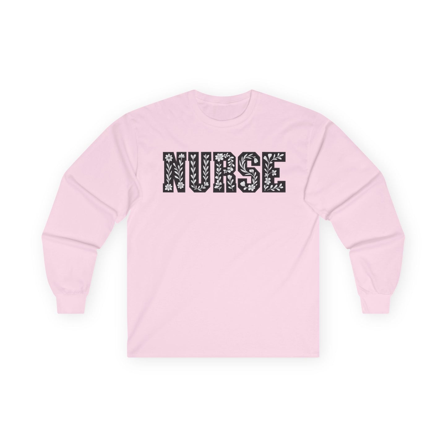 Nurse Long Sleeve Tee - Gift for Healthcare Workers, Medical Apparel, Nurse Appreciation, Everyday Wear, Unisex Cotton Shirt