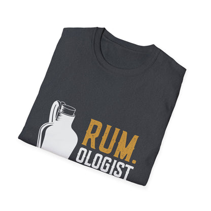 Funny Rumologist T-Shirt, Gifts for Rum Lovers, Unisex Tee, Humor Shirt, Party Apparel, Drinking Expert Shirt