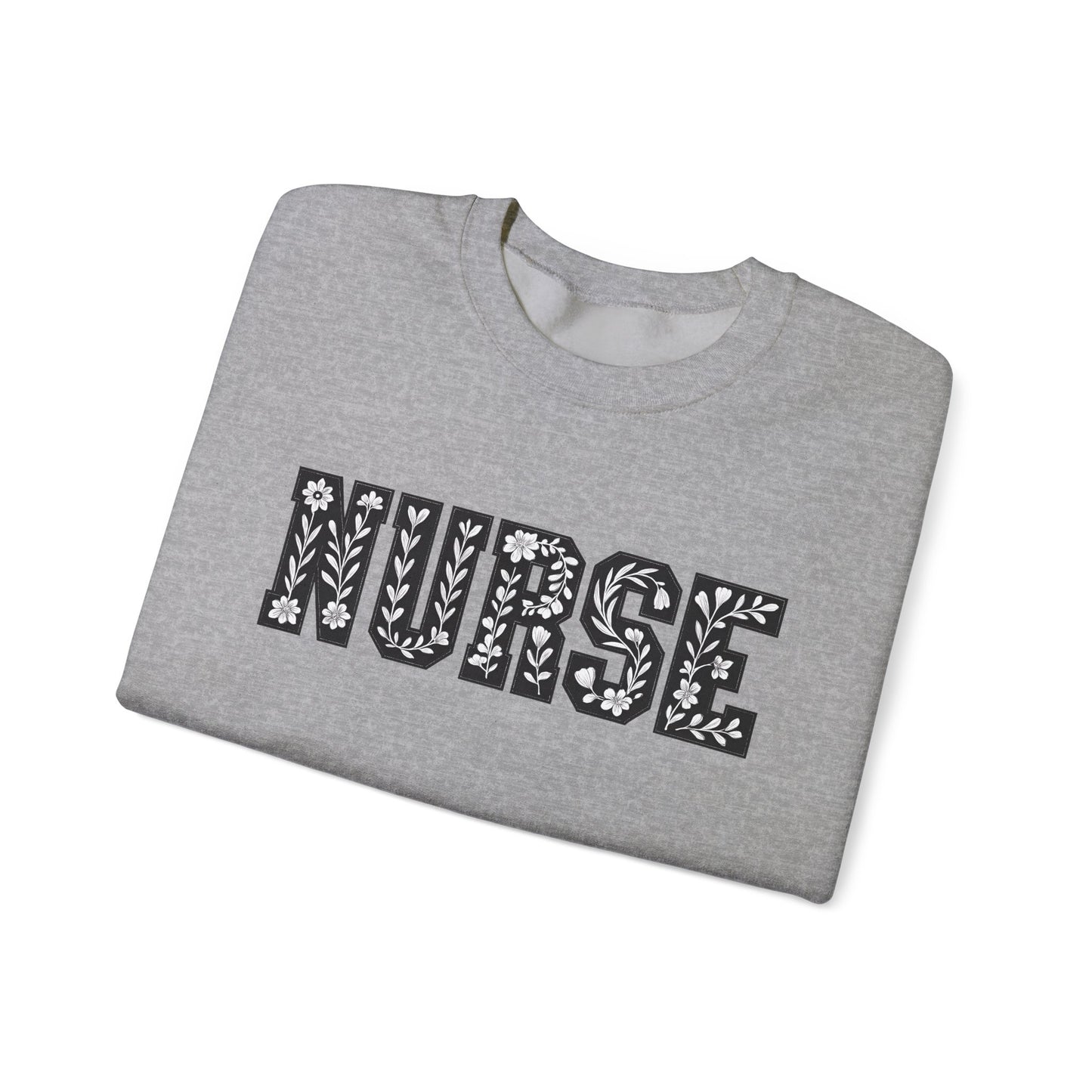 Nurse Crewneck Sweatshirt, Cozy Gift for Healthcare Workers, Ideal for Nursing Students, Medical Professionals, Appreciation Gift
