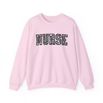 Nurse Crewneck Sweatshirt, Cozy Gift for Healthcare Workers, Ideal for Nursing Students, Medical Professionals, Appreciation Gift