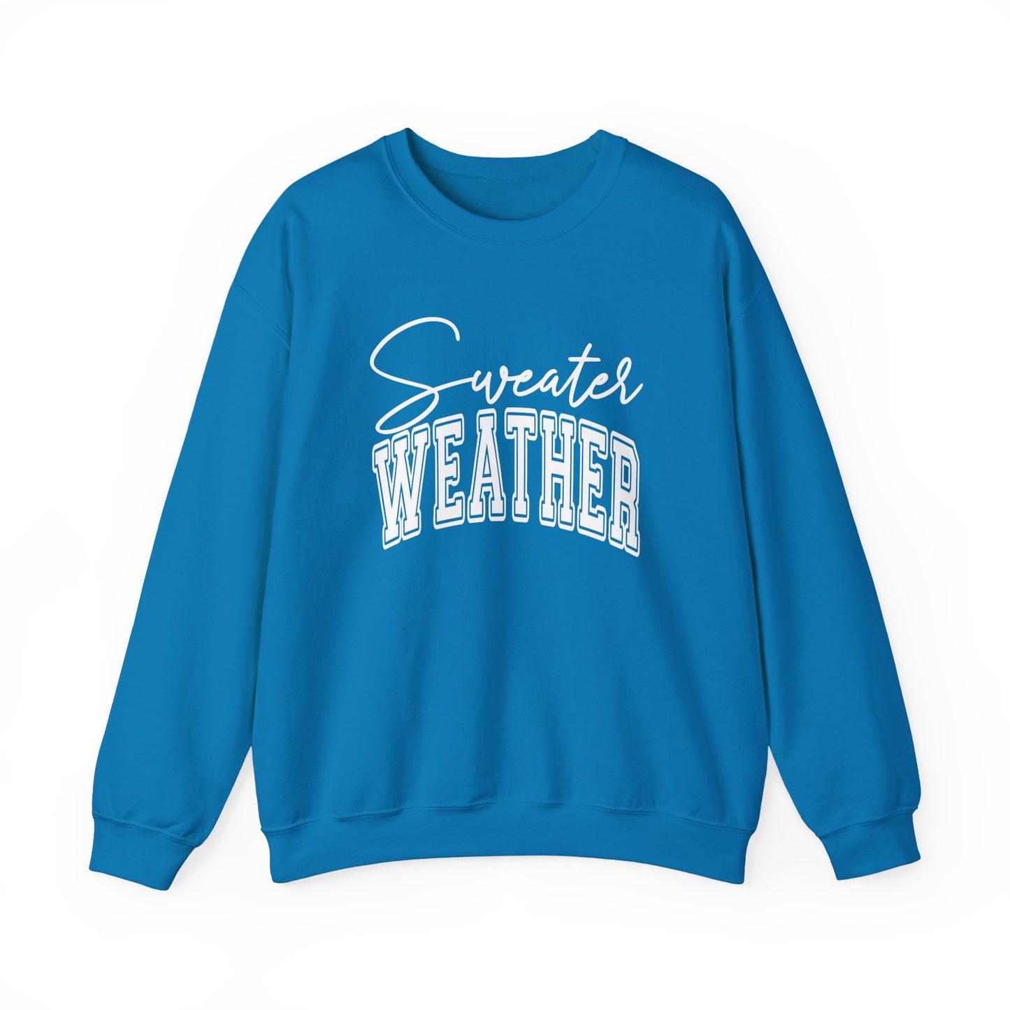 Unisex Heavy Blend™ Crewneck Sweater Weather Sweatshirt