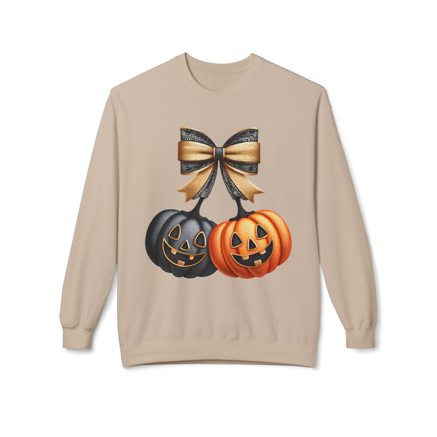 Halloween Pumpkin Crewneck Sweatshirt | Spooky Season Apparel, Halloween Fashion, Cozy Sweatshirt, Fall Outfit, Unisex Gift