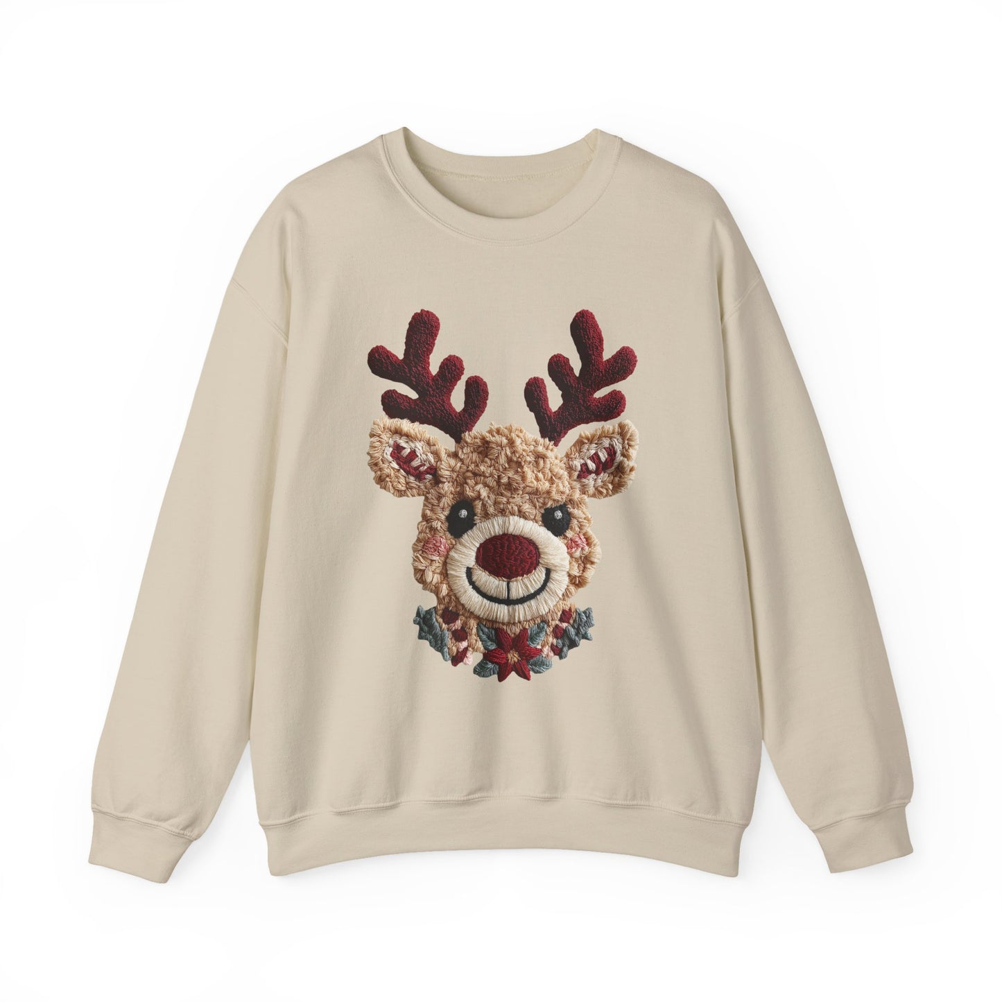 Cozy Reindeer Sweatshirt for the Holidays