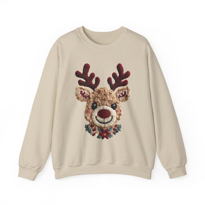 Cozy Reindeer Sweatshirt for the Holidays