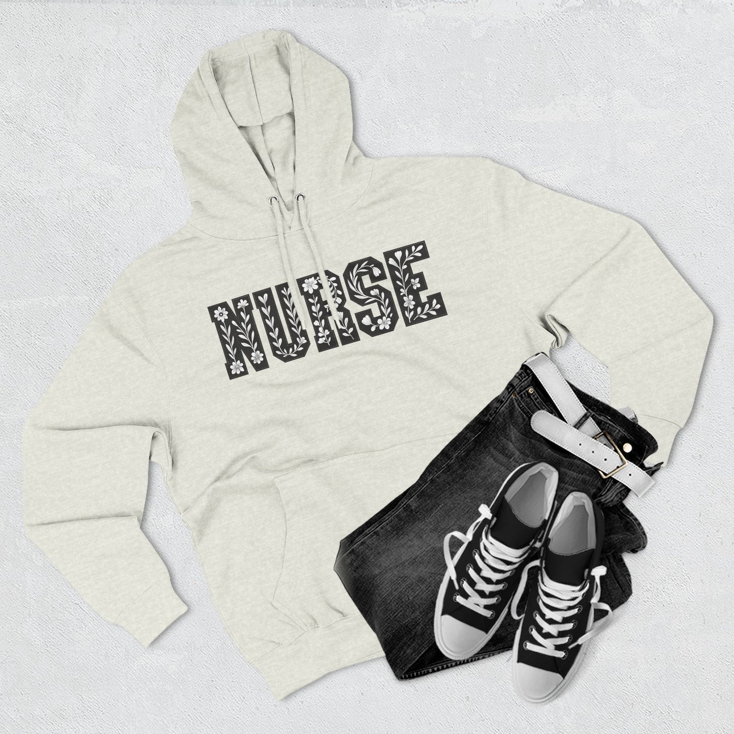 Nurse Fleece Hoodie | Cozy Medical Apparel, Gift for Healthcare Workers, Nurse Appreciation, Medical Humor Hoodie