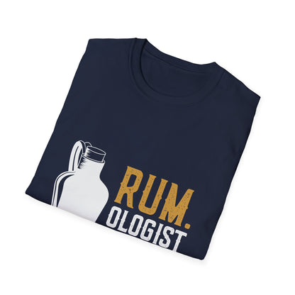 Funny Rumologist T-Shirt, Gifts for Rum Lovers, Unisex Tee, Humor Shirt, Party Apparel, Drinking Expert Shirt