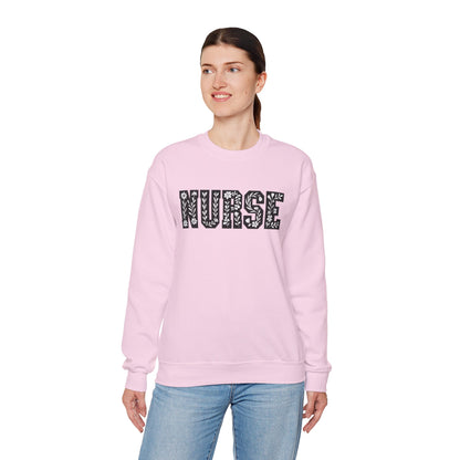 Nurse Crewneck Sweatshirt, Cozy Gift for Healthcare Workers, Ideal for Nursing Students, Medical Professionals, Appreciation Gift