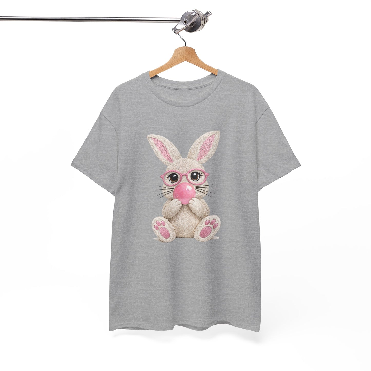 Cute Pink Bunny Tee — Adorable Easter Bunny Graphic T-Shirt