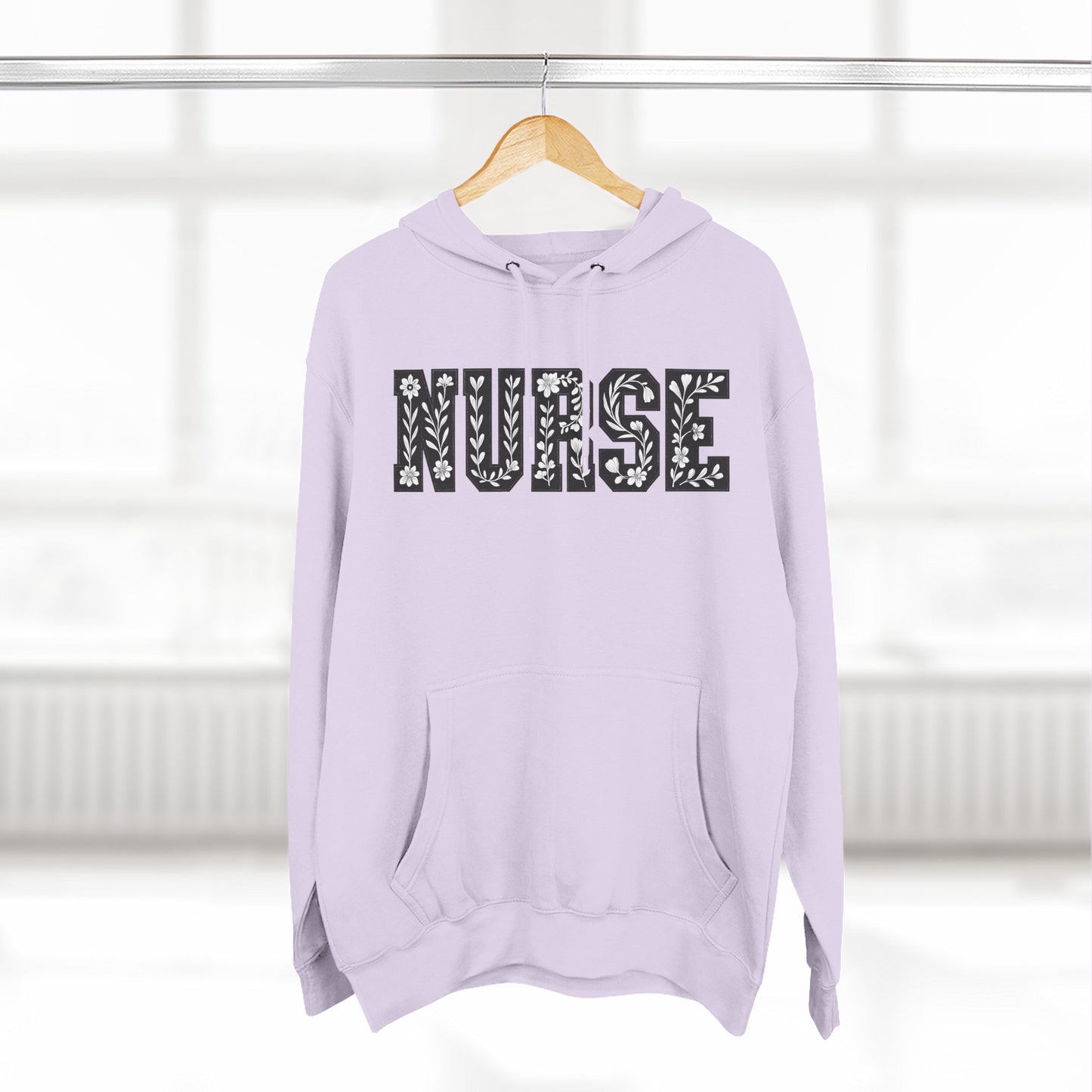 Nurse Fleece Hoodie | Cozy Medical Apparel, Gift for Healthcare Workers, Nurse Appreciation, Medical Humor Hoodie