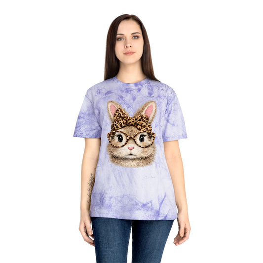 Leopard Bandana Cat T-Shirt — Cute Bunny Graphic Tee