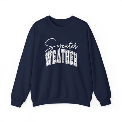 Unisex Heavy Blend™ Crewneck Sweater Weather Sweatshirt