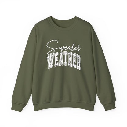 Unisex Heavy Blend™ Crewneck Sweater Weather Sweatshirt