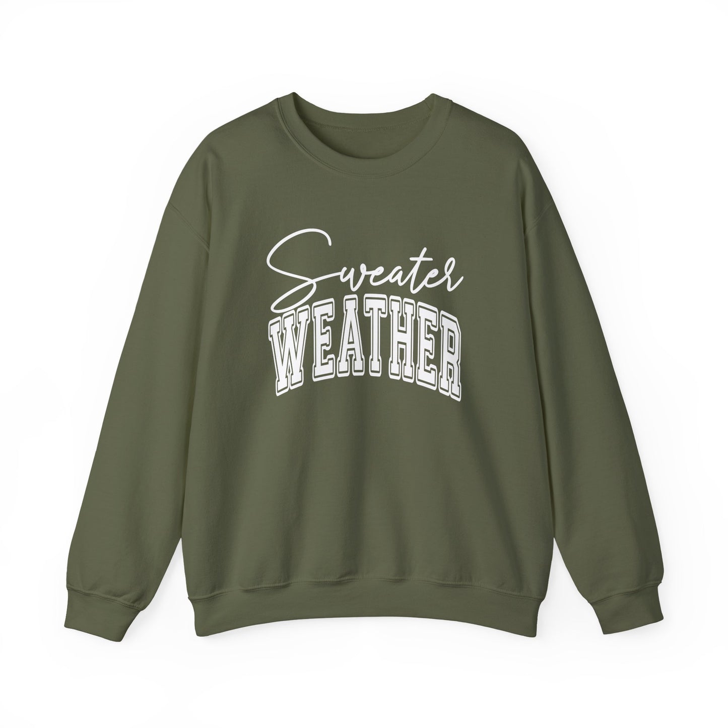 Unisex Heavy Blend™ Crewneck Sweater Weather Sweatshirt