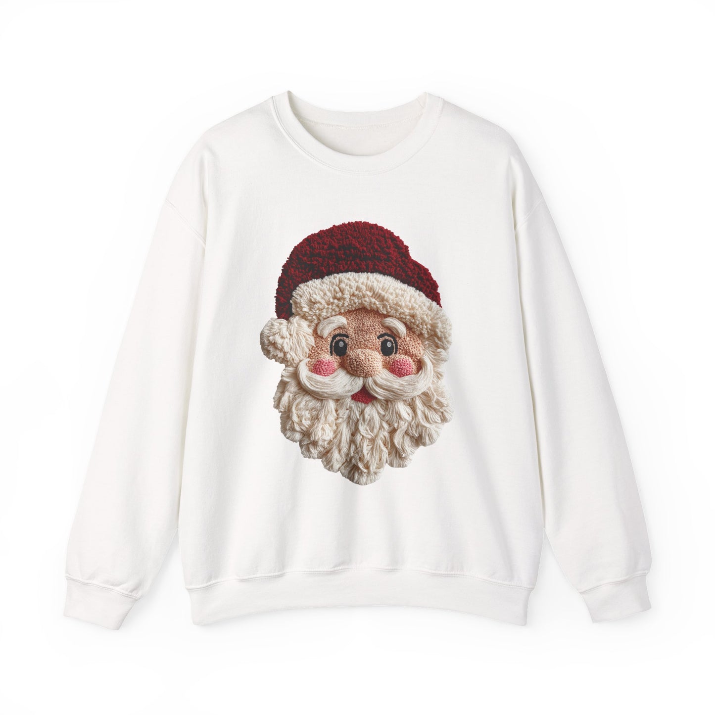 Santa Face Crewneck Sweatshirt