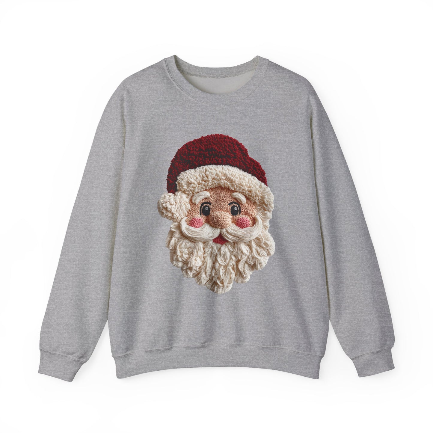 Santa Face Crewneck Sweatshirt