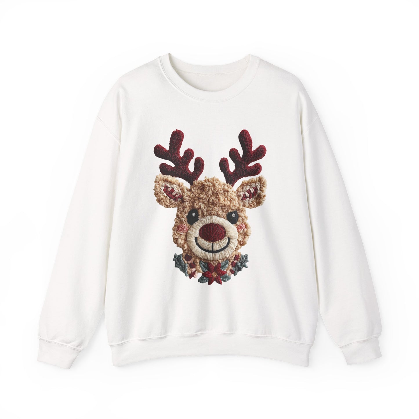 Cozy Reindeer Sweatshirt for the Holidays