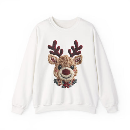 Cozy Reindeer Sweatshirt for the Holidays