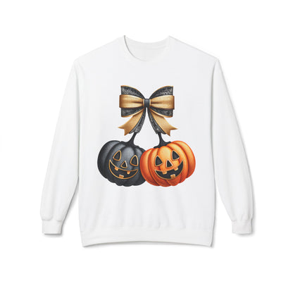 Halloween Pumpkin Crewneck Sweatshirt | Spooky Season Apparel, Halloween Fashion, Cozy Sweatshirt, Fall Outfit, Unisex Gift